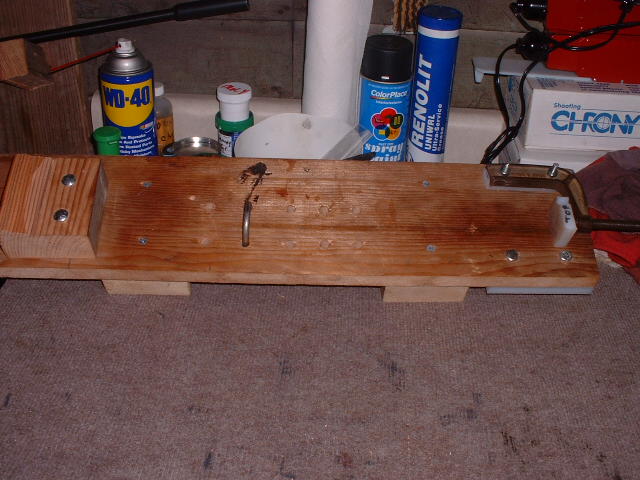 Homemade spring compressor