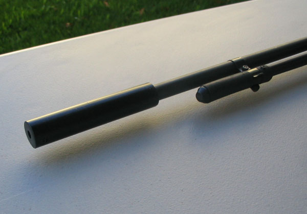 Finished B3 muzzle brake installed