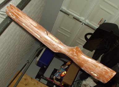 Stock sanded before bedliner application